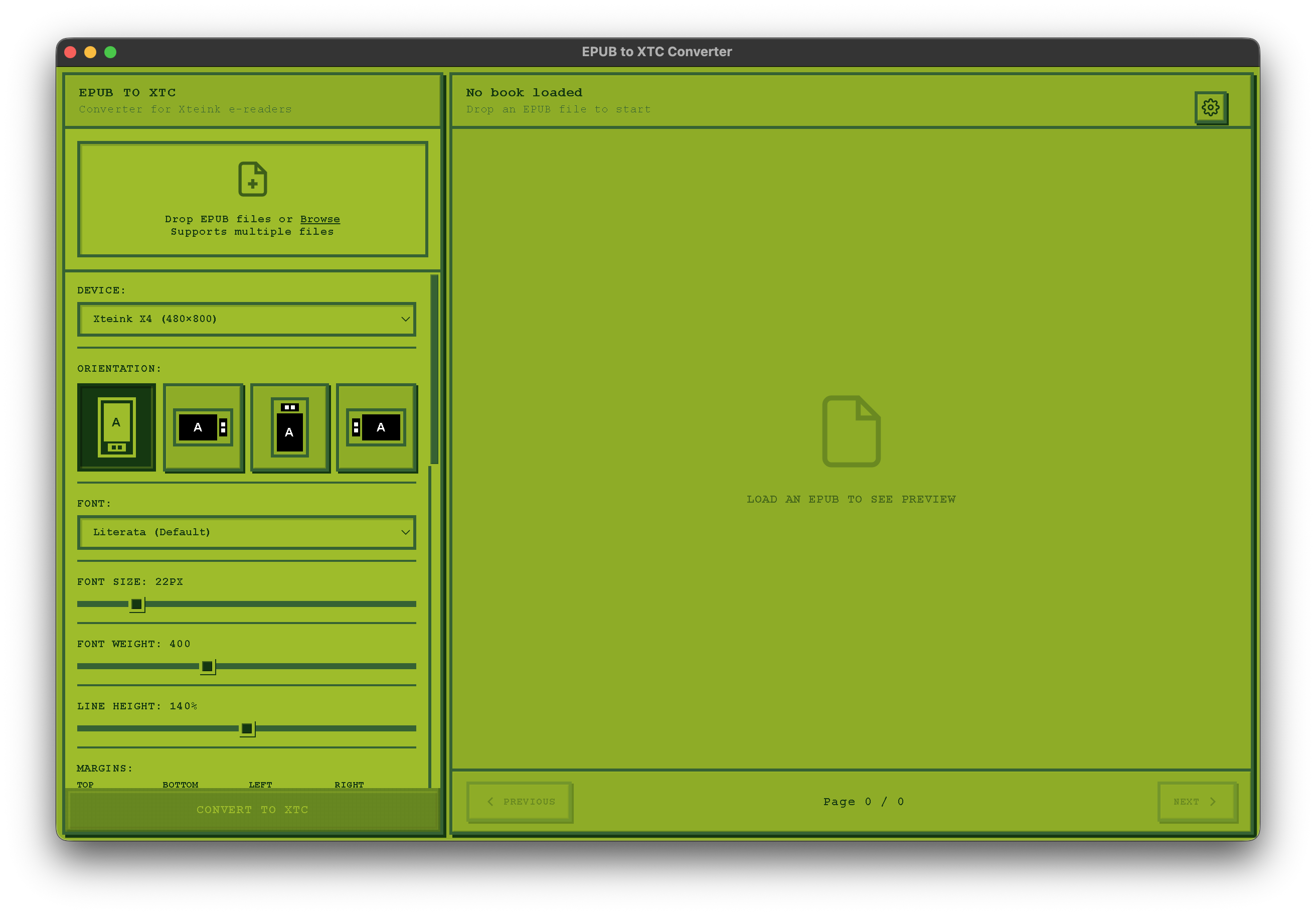Gameboy theme - classic green